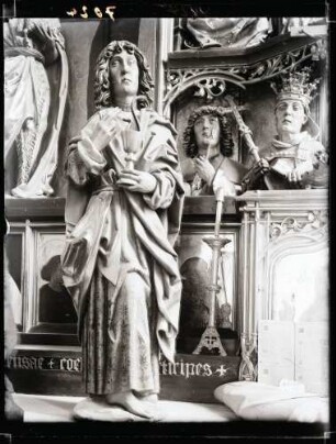 Kirche; Hochaltar, Heiliger Johannes Evangelista