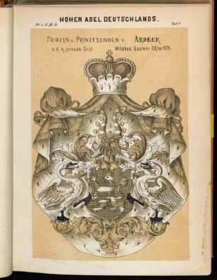 Taf. 1. Prinzen u. Prinzessinnen v. Ardeck
