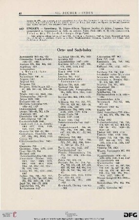 Orts- und Sachindex