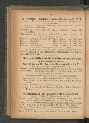 Reichsausschuß der deutschen Binnenschiffahrt