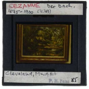 Cézanne, Bach
