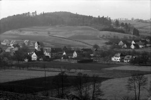 Winterspüren: Blick von der Höhe auf Winterspüren