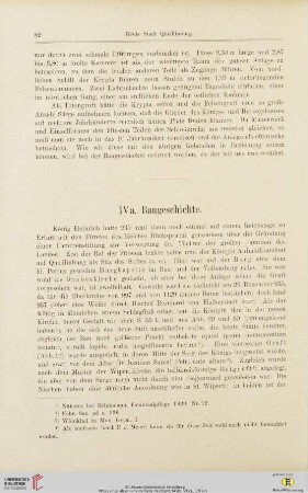 IVa. Baugeschichte
