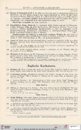 Englische Karikaturen (Nr. 126-145)