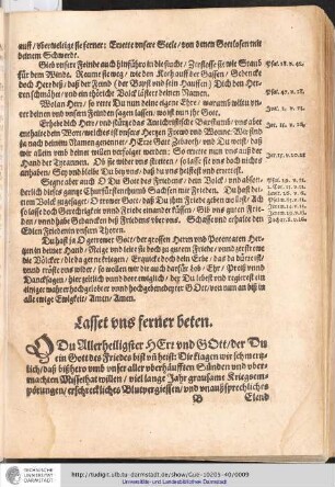 Lasset uns ferner beten