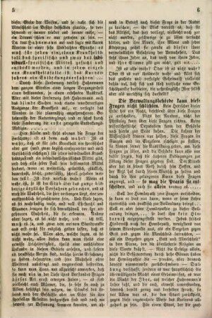 Populäre homöopathische Zeitung : zur Aufklärung des Volkes über Wirksamkeit und Wesen der homöopathischen Heilmethode. 8, 8. 1862