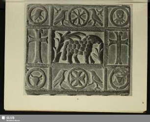 [28. Sog. Lesepult der hl. Radegundis († 587), 6. Jahrh.]