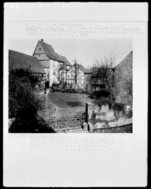 Ehemaliges altes Haus der "Wolffschen Stiftung"
