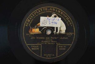 "Die stumme von Portici" : Barcarole / (Auber)