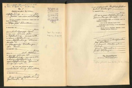 Standesamtsbuch der Stadt Aschaffenburg: Eheschließungen 252/1930 - 130/1931