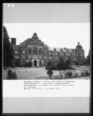 Ehemalige Kadettenanstalt — Hauptgebäude