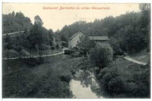 Barthmühle. Restaurant im wilden Weisseritztal