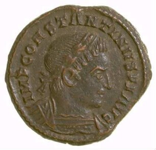 Münze, Follis, 312 - 313