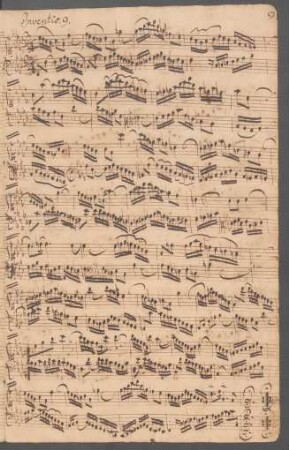 Inventionen; cemb; f-Moll; BWV 780