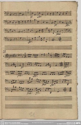 21. Allegretto, B-Dur