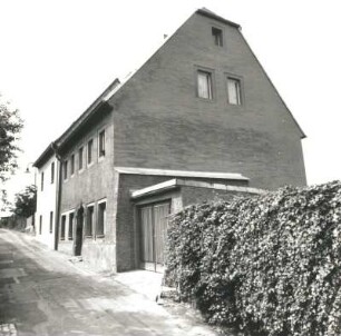 Colditz, Schloßgasse 6. Wohnhaus (18. Jh.). Straßenansicht