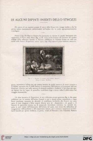 32: Di alcuno dipinti inediti dello Strozzi