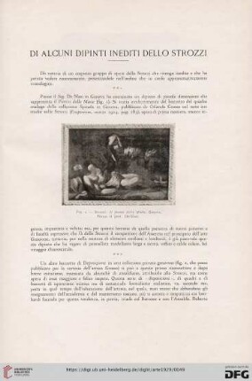 32: Di alcuno dipinti inediti dello Strozzi