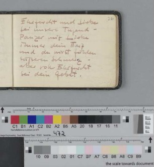 Ehrfurcht und Liebe [Inc.]