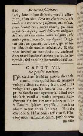230-236, Caput VIII