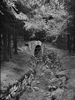 Etzdorf-Gersdorf : Adams-Stollen (1790-1793) Grubenwasser bei Etzdorf-Gersdorf