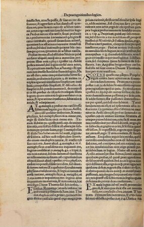Ad ... Sebastianum Foscarenum ... De subiecto logices etc. etc.