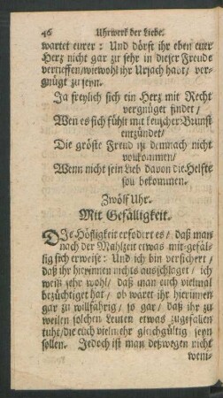 Zwölf Uhr. Mit Gefälligkeit.