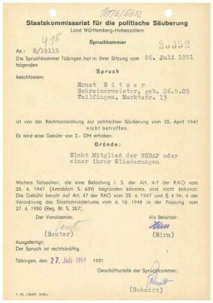 Bitzer, Ernst
