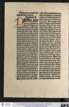 Imperiti ne venire ad magisterium audeant, capitulum I.