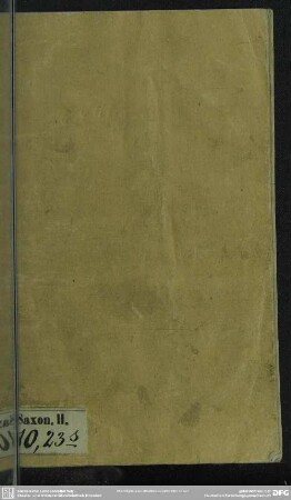 Altes und Neues von der uhralten Marggräflichen Fürstlichen Residentz Großen-Hayn in Meisen