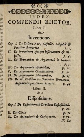 Index Compendii Rhetor.
