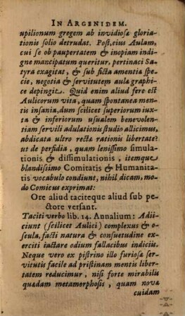 Io. Barclaii Argenis : Cvm Clave, Hoc est nominum propriorum elucidatione hactenus nondum edita