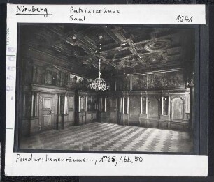 Nürnberg: Patrizierhaus, Saal, 1641