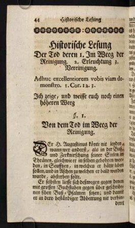 44-54, Historische Lesung Der Tod deren 1. Im Weeg der Reinigung. 2. Erleuchtung 3. Vereinigung.