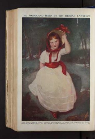 Tafel: The woodland maid - by Sir Thomas Lawrence