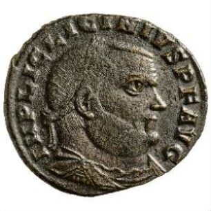 Münze, Follis, 315 - 316 n. Chr.