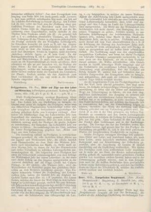 308-309 [Rezension] Baur, Wilhelm, Evangelisches Neujahrswort