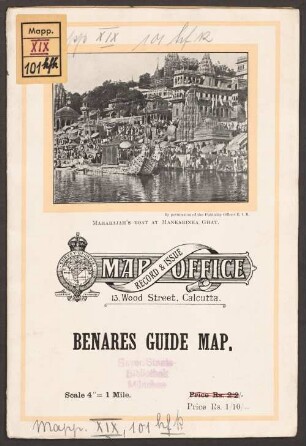 Benares guide map