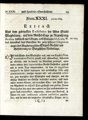 Num XXXI. - Num XXXVI.