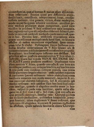 D. Michaelis Alberti, Sacr. Reg. Majest. Boruss. Aulici Et Consistorii ... Propempticum Inaugurale, De Venæ Sectione Duplicata