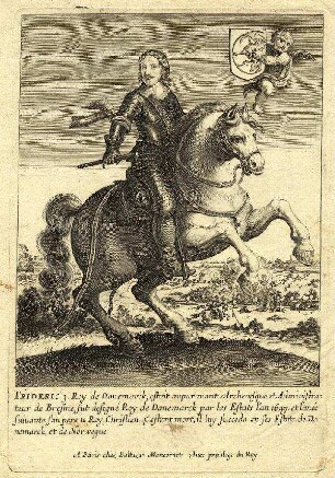 Bildnis von Friedrich III. (1609-1670), König von Dänemark