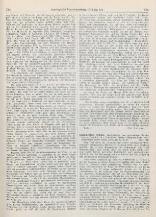 134-136 [Rezension] Sacramentum Ordinis