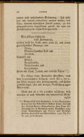 [Beschreibung der einzelnen Zinnstein-Gangformationen]