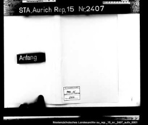 Das Ortsstatut für die Stadt Norden