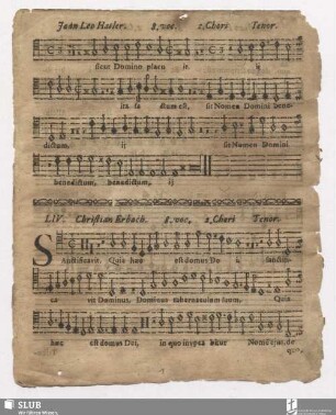 Cantiones LIV bis LXXV]