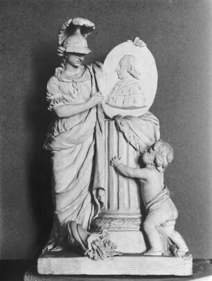 Minerva mit dem Porträt des Kurfürsten Friedrich Karl von Erthal