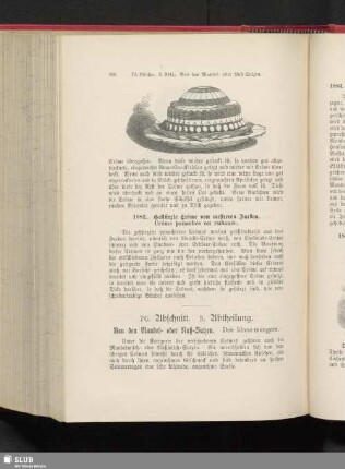 76. Abschnitt. 5. Abtheilung. Von den Mandel- oder Nuß-Sülzen