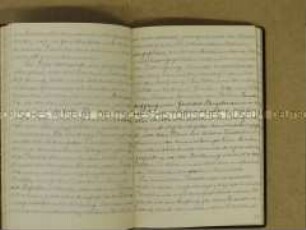 Buch mit tagebuchartigen handschriftlichen Aufzeichnungen von Auguste Graf aus den Jahren 1908 bis 1910 - Familiennachlass
