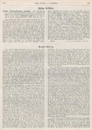 153-160 Nachrichten