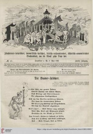 No. 17, Frankfurt a. M., 8. Mai 1861, Zweiter Jahrgang